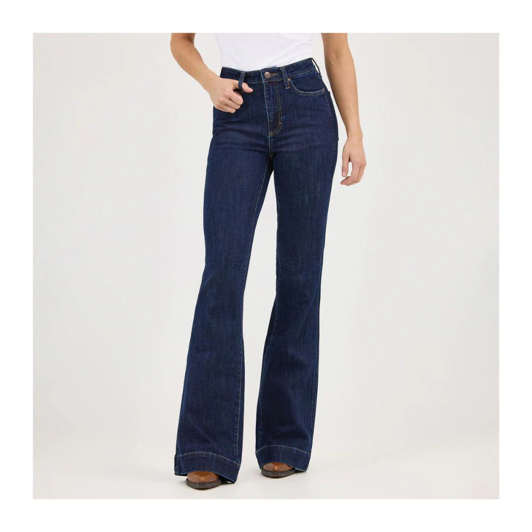 Wrangler Women's Retro Bailey Trouser Jean - High Rise - Vanessa - Image 4