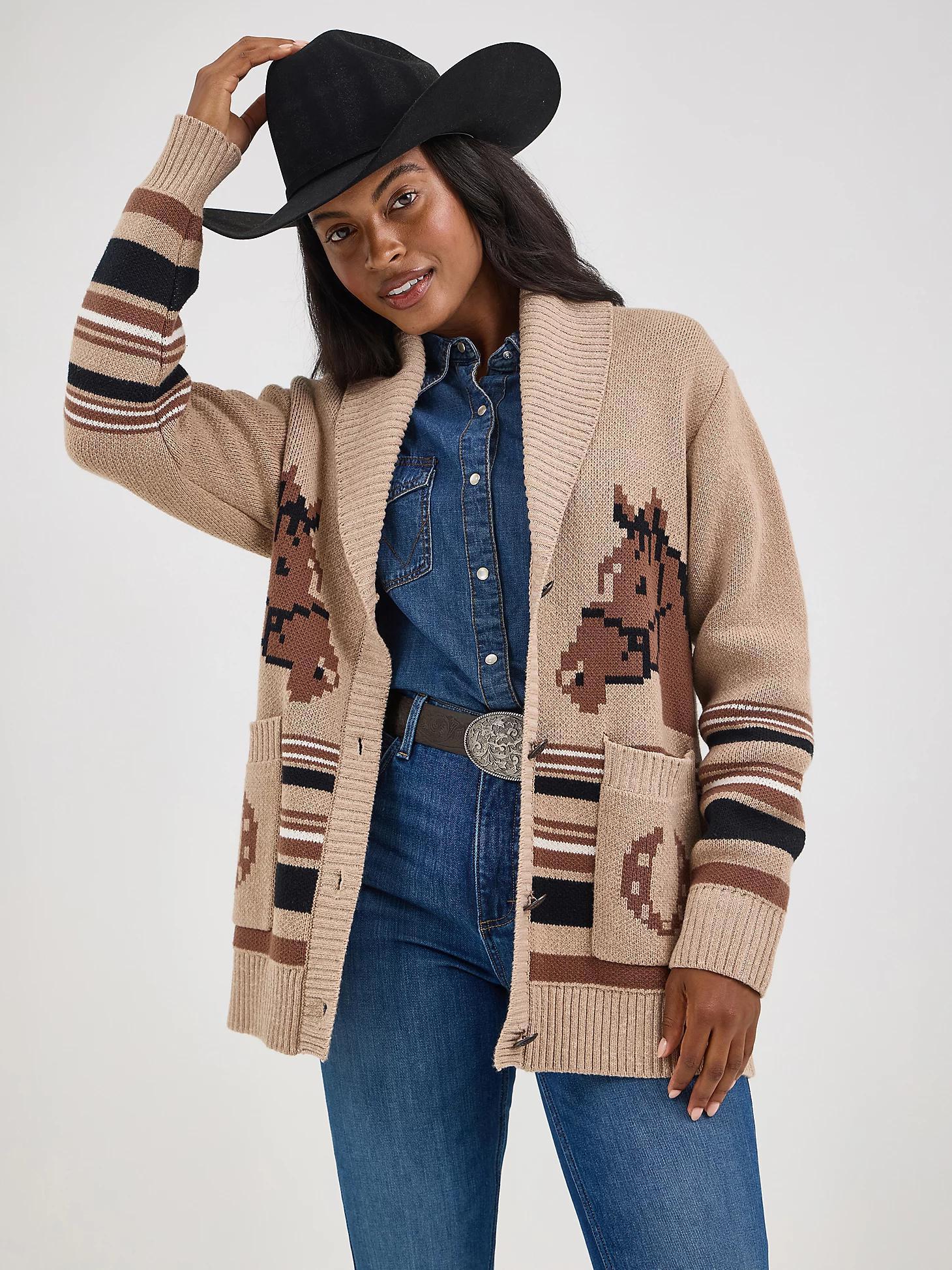 Wrangler Women's Retro® Western Cardigan