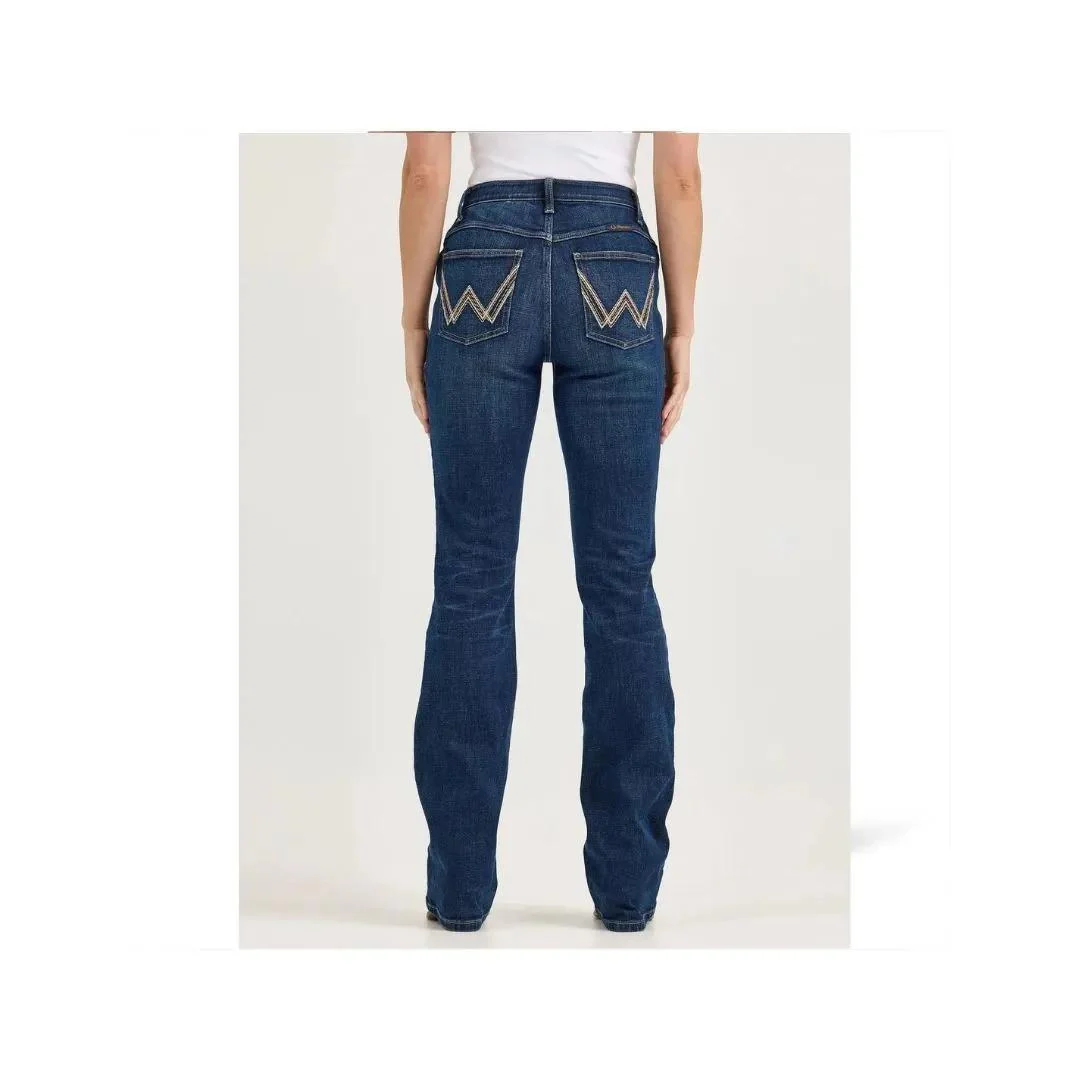 Wrangler Women's Willow Andrea Mid-Rise Ultimate Riding Bootcut Jean - Image 2
