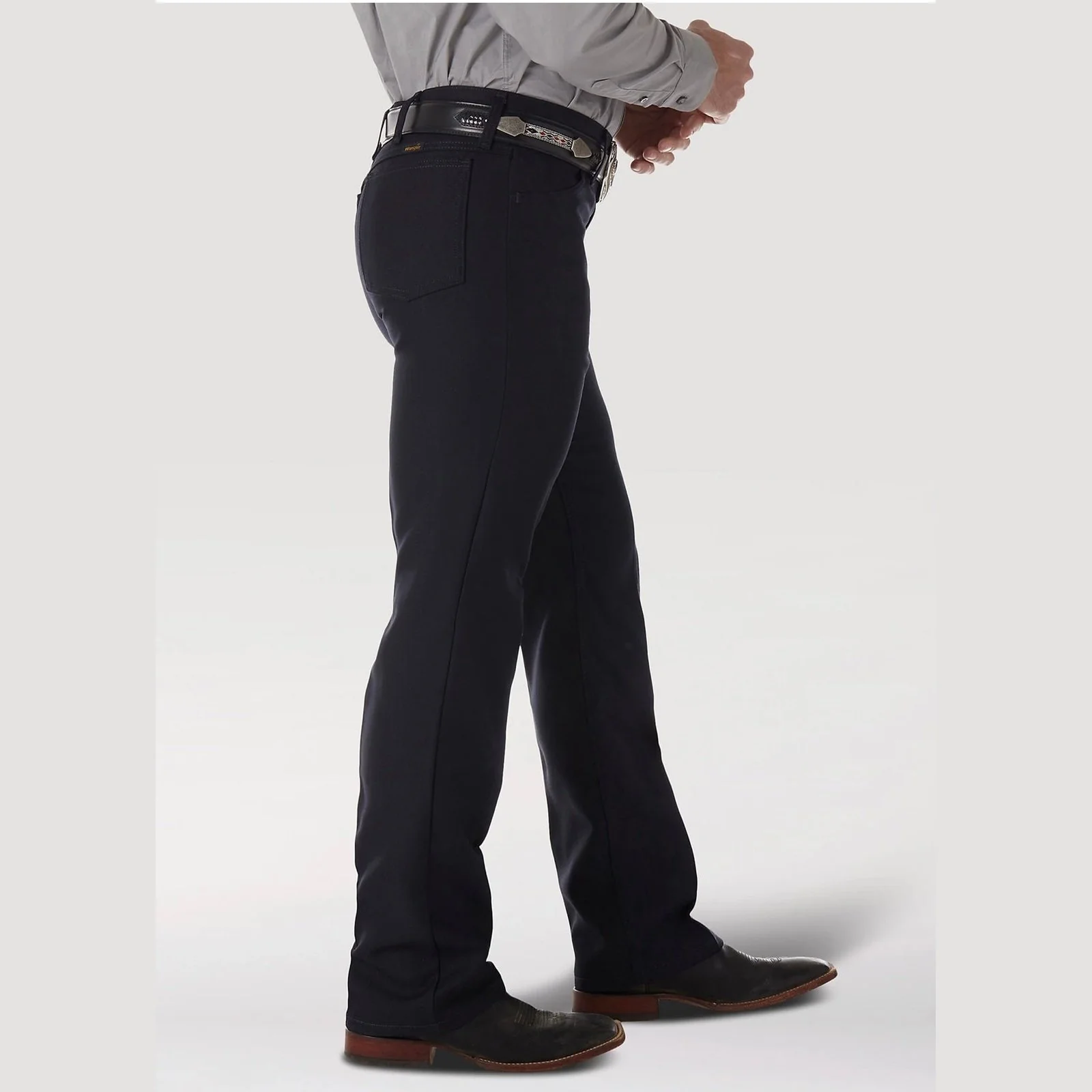 Wrangler Men’s Wrancher Dress Pants Navy - Image 2