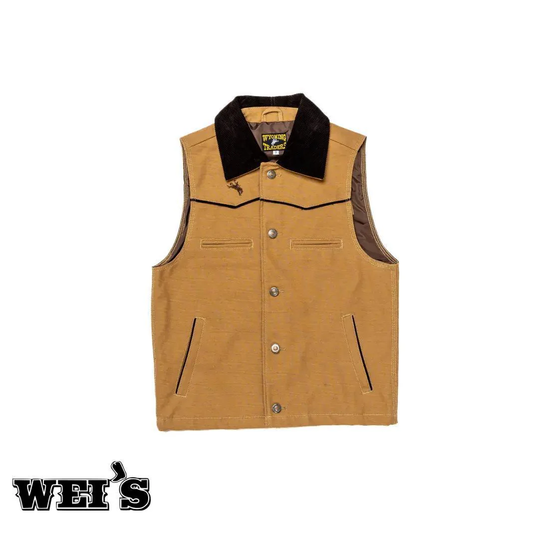 Wyoming Traders Men's "Sheridan" Canvas Lightweight Vest - Image 6